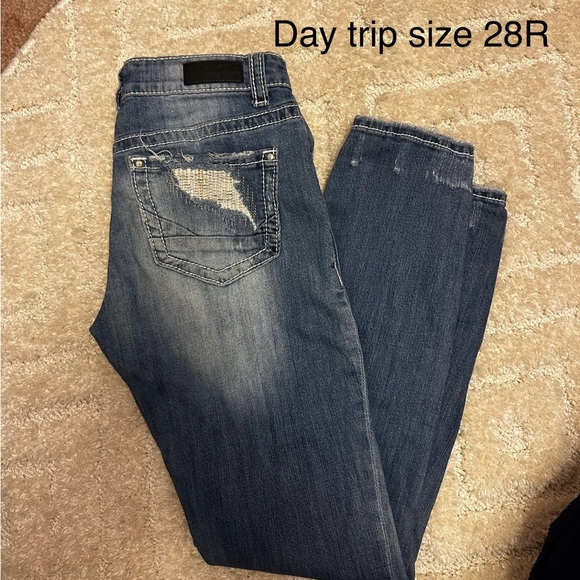 Daytrip Denim - Daytrip Women's Bootcut Jeans in Mid Blue Wash